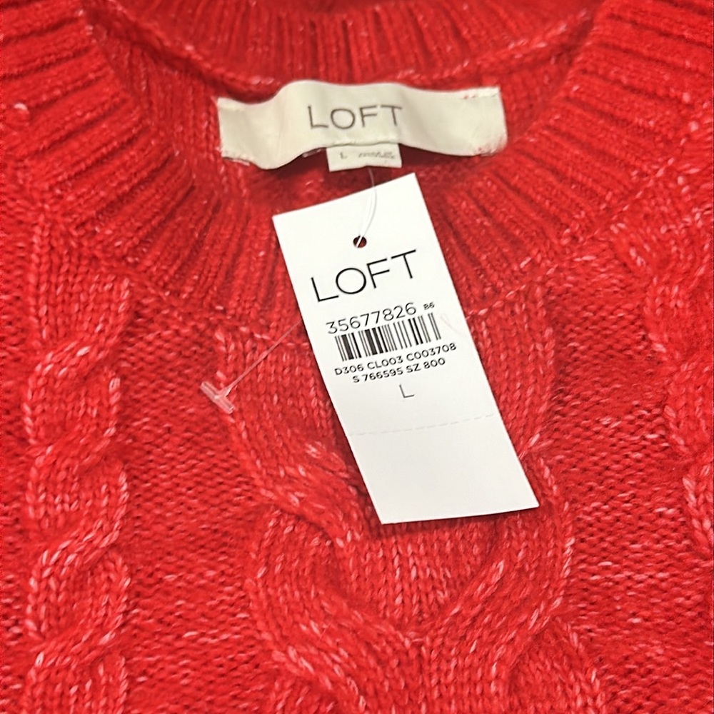 Cable Sweater Size L - Picture 8 of 9